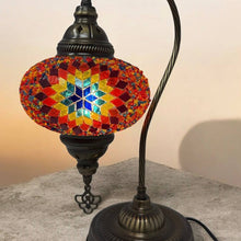 Load image into Gallery viewer, Swan Neck Mosaic Lamp