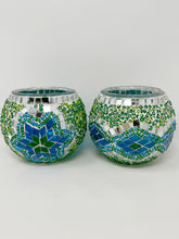 Load image into Gallery viewer, Handmade Mosaic Candle Holder