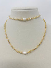 Load image into Gallery viewer, Gold Plated Fresh Water Pearl Necklace (FWPN)