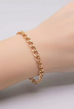 Load image into Gallery viewer, 22 Karat Gold Plated Bangle and Chain bracelets
