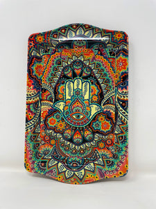 Hamsa Metal Tray