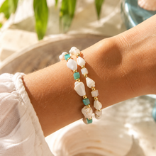 Load image into Gallery viewer, Sea Shell Beads Bracelet(Luna br)