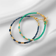 Load image into Gallery viewer, Gold Plated Links Beads Bracelet (Olivia br)