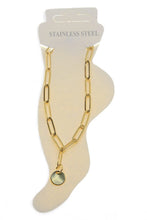 Load image into Gallery viewer, Gold and Silver Plated Anklet