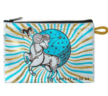 Load image into Gallery viewer, Horoscope Wallet Coin Purse Makeup Pouch