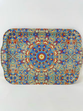 Load image into Gallery viewer, Large Mandala Metal Tray