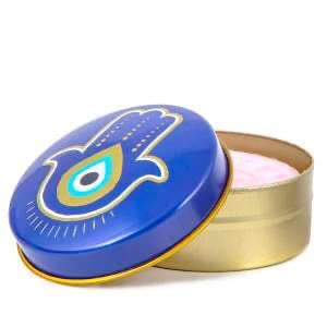 Evil eye metal box and soap