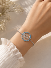 Load image into Gallery viewer, Silver Plated Zircon Bracelet