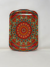 Load image into Gallery viewer, Large Mandala Metal Tray