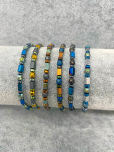 Load image into Gallery viewer, Beads and Stainless Steel Unisex Bracelet