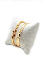 Load image into Gallery viewer, C Design Bangle Cuff Bracelet