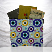Load image into Gallery viewer, Faux Leather Evil Eye Wallet