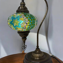Load image into Gallery viewer, Swan Neck Mosaic Lamp