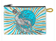 Load image into Gallery viewer, Horoscope Wallet Coin Purse Makeup Pouch