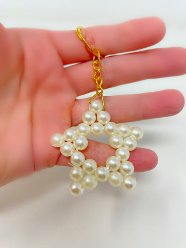 Pearl Star Keychain