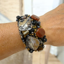 Load image into Gallery viewer, Beads Wide Cuff Bracelet IN 3