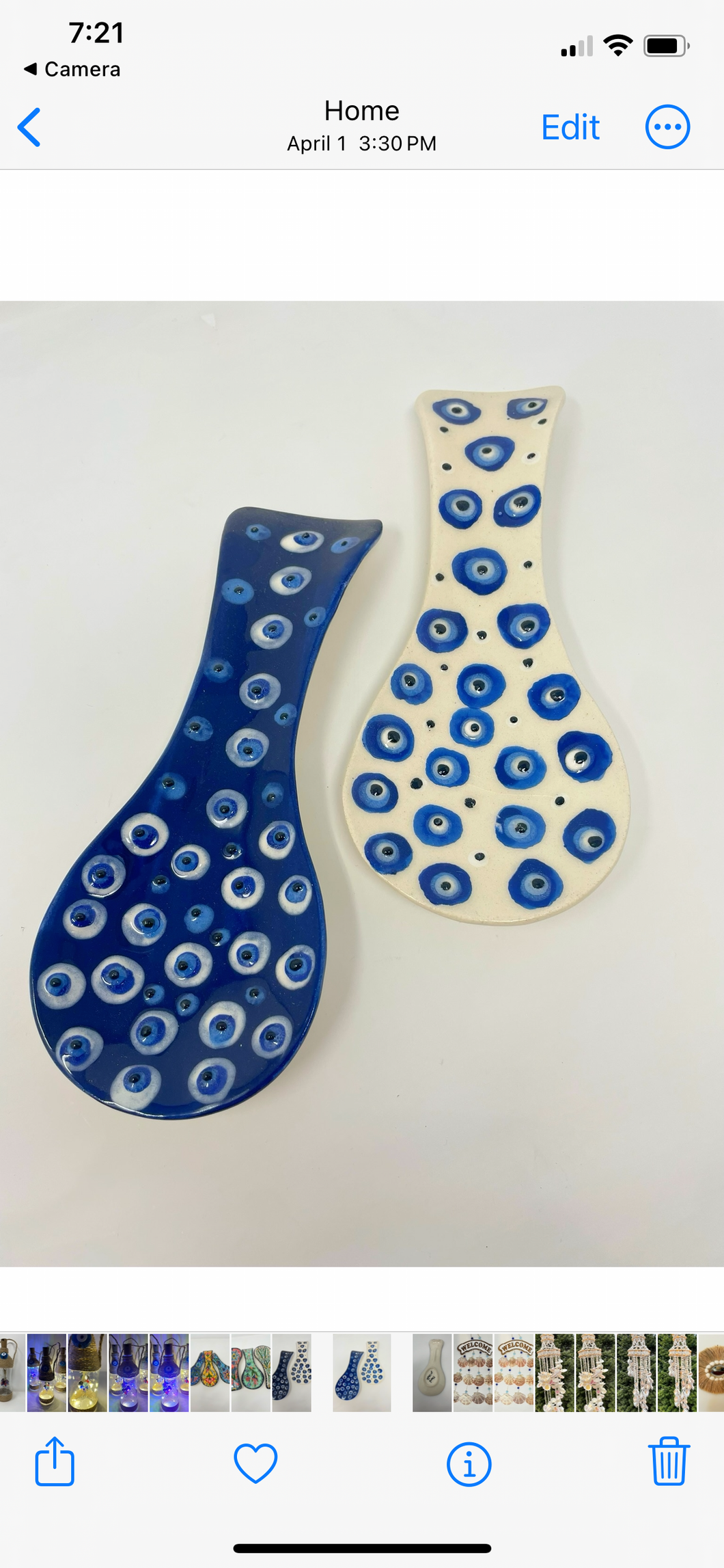 Evil Eye spoon rest(EESR)