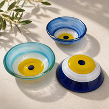 Load image into Gallery viewer, Evil eye fusion glass tapas bowl(EEBF)