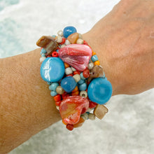 Load image into Gallery viewer, Beads Wide Cuff Bracelet IN 3