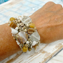 Load image into Gallery viewer, Beads Wide Cuff Bracelet IN 3