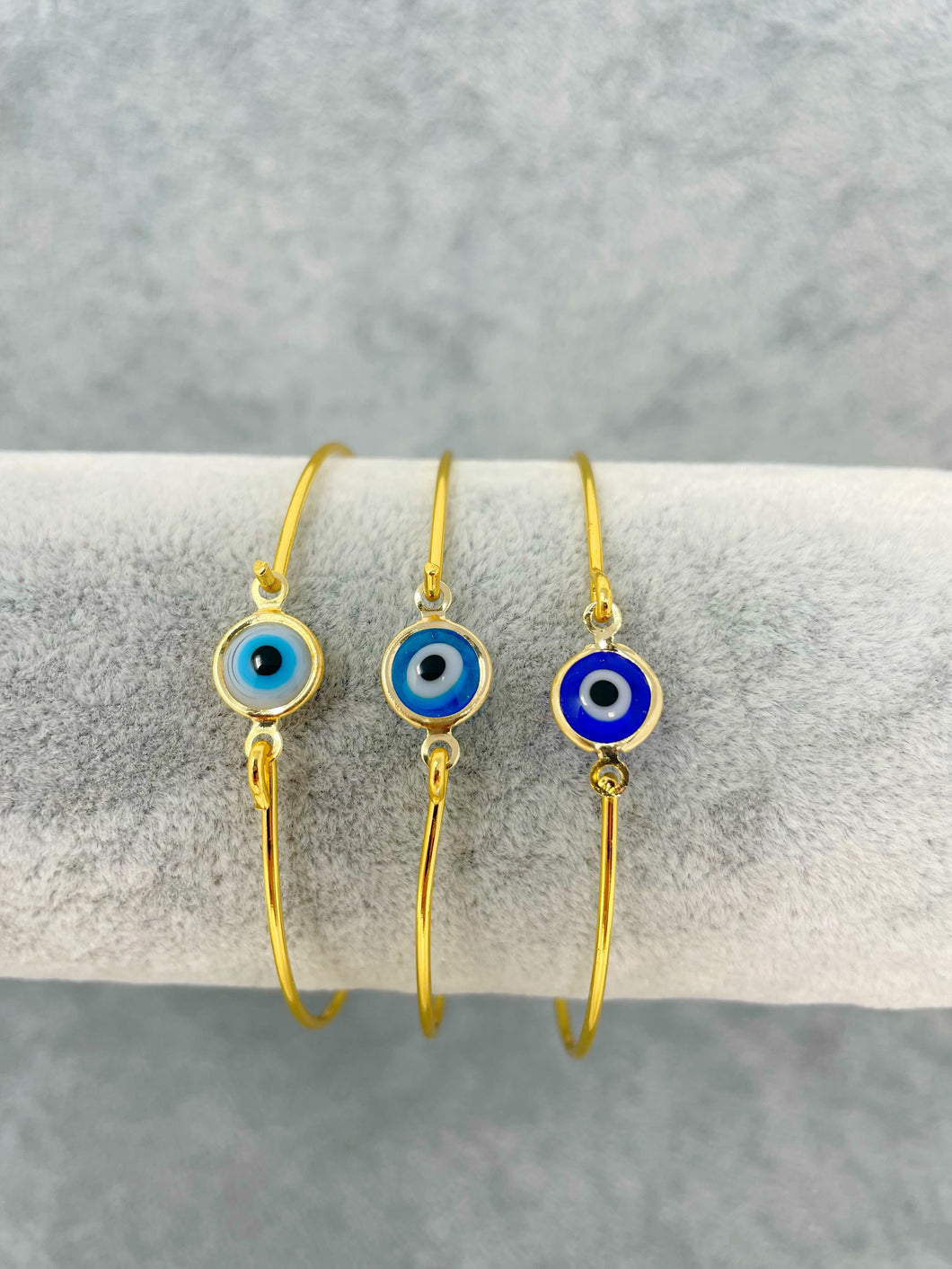 Evil Eye Bangle Bracelet