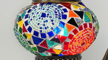 Load image into Gallery viewer, Swan Neck Mosaic Table Lamp TM012