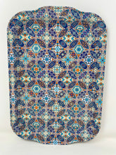 Load image into Gallery viewer, Large Mandala Metal Tray