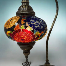 Load image into Gallery viewer, Swan Neck Mosaic Lamp