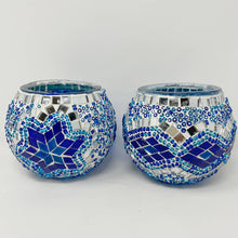 Load image into Gallery viewer, Handmade Mosaic Candle Holder