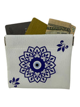 Load image into Gallery viewer, Faux Leather Evil Eye Wallet