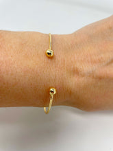 Load image into Gallery viewer, Evil Eye Bangle Bracelet