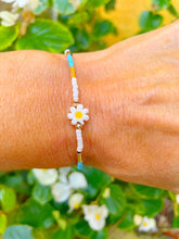 Load image into Gallery viewer, Turquoise Daisy Bracelet (Daisy T br)