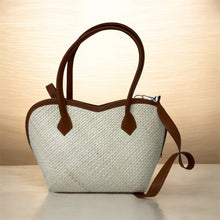 Load image into Gallery viewer, Handmade Pandan Simili Leather Handbag PANBR
