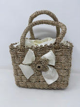 Load image into Gallery viewer, Handwoven Pandan Leaves Bag With Bow PANB