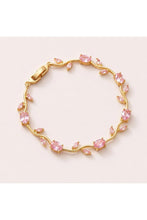 Load image into Gallery viewer, Tulip Shape Zircon Bracelet
