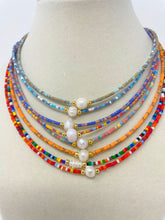 Load image into Gallery viewer, Seed Beads and Freshwater Pearl Necklace(perla)