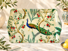 Load image into Gallery viewer, Peacock metal tray