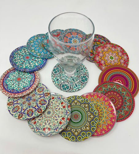 Mandala Coasters