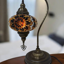 Load image into Gallery viewer, Swan Neck Mosaic Lamp