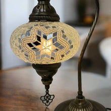Load image into Gallery viewer, Swan Neck Mosaic Lamp