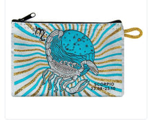 Load image into Gallery viewer, Horoscope Wallet Coin Purse Makeup Pouch