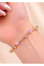 Load image into Gallery viewer, Tulip Shape Zircon Bracelet