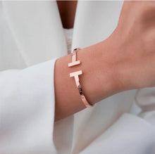 Load image into Gallery viewer, Tara T Bar Cuff Bracelet