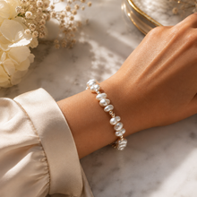 Load image into Gallery viewer, Pearl Gold Plated Bracelet