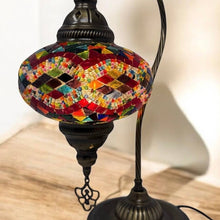 Load image into Gallery viewer, Swan Neck Mosaic Lamp