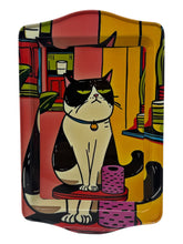 Load image into Gallery viewer, Cat metal tray