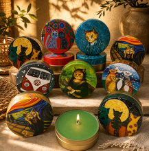 Load image into Gallery viewer, Cat Design Candle Box(Catbch)