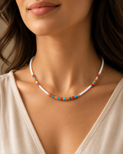 Load image into Gallery viewer, Mediterranean Glow Boho Necklace