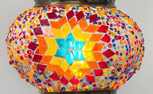 Load image into Gallery viewer, Swan Neck Mosaic Table Lamp TM012