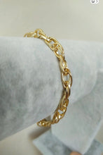 Load image into Gallery viewer, 22 Karat Gold Plated Bangle and Chain bracelets